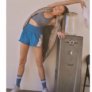 NWOT FP Movement The Way Home ColorBlock Short Size Small